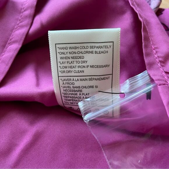 NWT Betsey Johnson Pink/Purple Vines of Bali Mini Dress - Size: Small - Picture 8 of 13